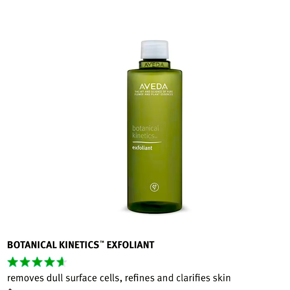 AVEDA botanical kinetics exfoliant